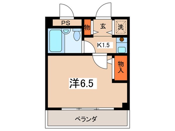 ベルエ－ル藤が丘Ⅱの物件間取画像